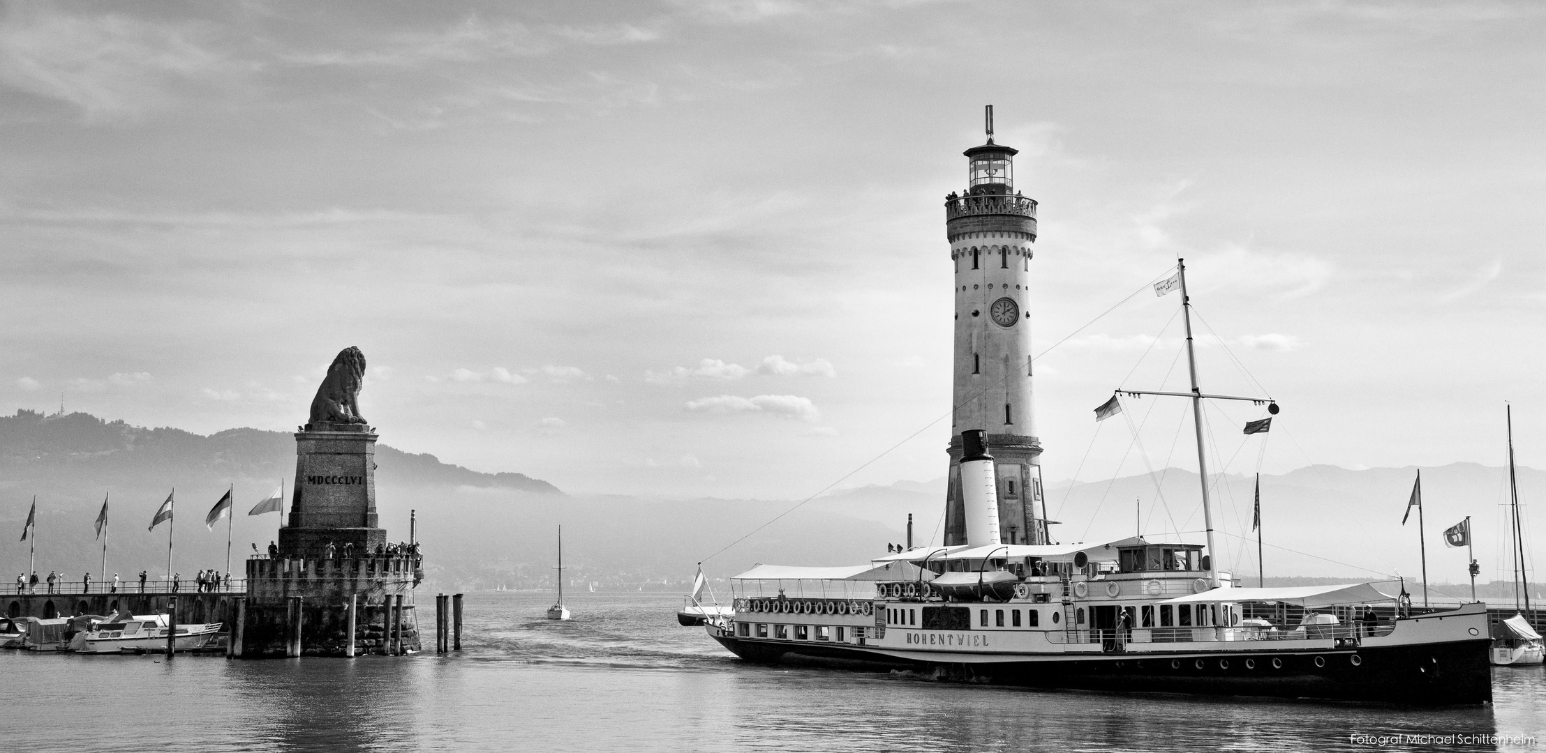 Hohentwiel | Das königliche Dampfschiff. Seit 1913. | Lindau im Bodensee