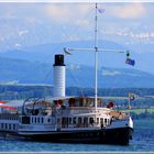 Hohentwiel mit Kurs auf Meersburg. Cap sur Meersburg