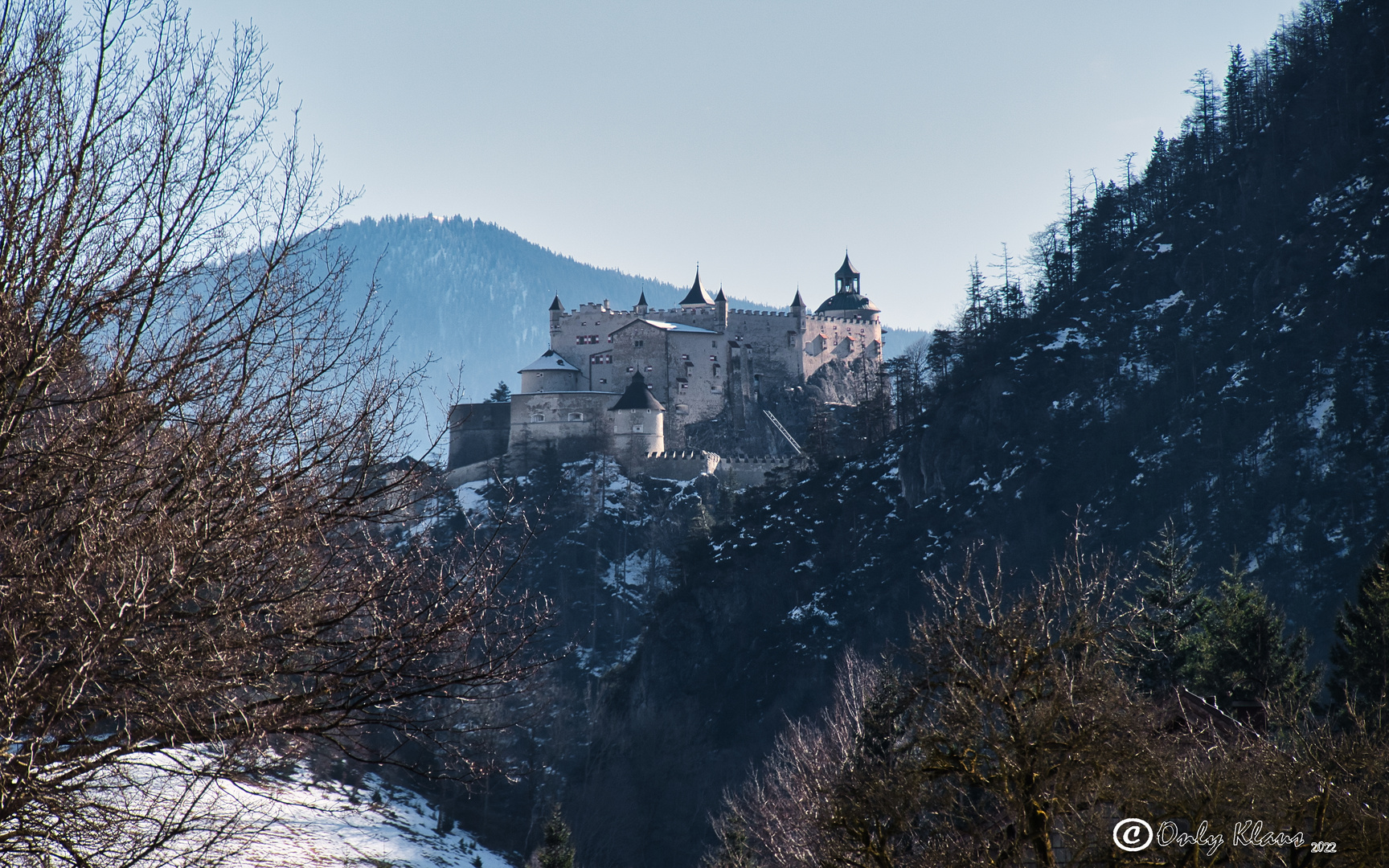 Hohenwerfen Rückseite