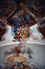 Hohenzollerisches Wappen in der Schlosskirche von Haigerloch