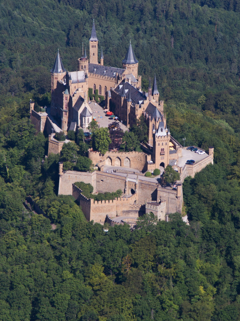 Hohenzollern aus der Luft