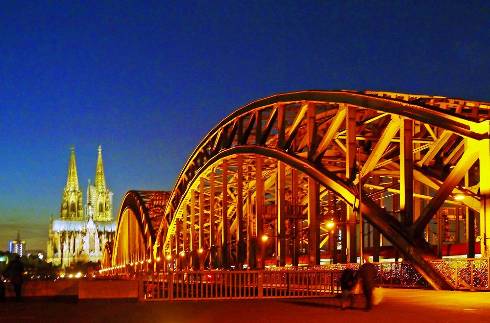 " Hohenzollern Brücke " Foto & Bild world, köln, nrw Bilder auf