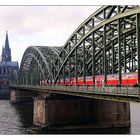 Hohenzollern-Brücke...