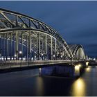 Hohenzollern Brücke in Köln