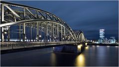 Hohenzollern Brücke in Köln