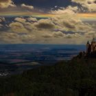 Hohenzollern im Eisregenbogen