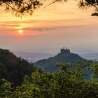 Hohenzollern im letzten Sonnenlicht 1