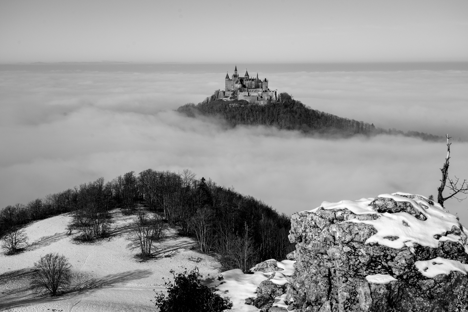 Hohenzollern im Wolkenmeer