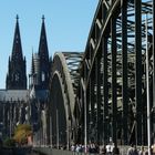 Hohenzollernbrücke 10.10.2010
