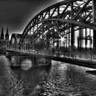 Hohenzollernbrücke and Cologne Cathedral