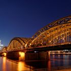 Hohenzollernbrücke at Night