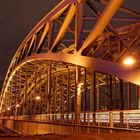 Hohenzollernbrücke at night