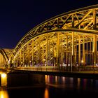 Hohenzollernbrücke in Köln