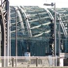 Hohenzollernbrücke in Köln