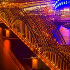 Hohenzollernbrücke in Köln