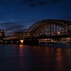 Hohenzollernbrücke in Köln