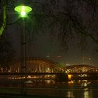 Hohenzollernbrücke in Köln