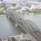 Hohenzollernbrücke in Köln