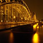 Hohenzollernbrücke in Köln