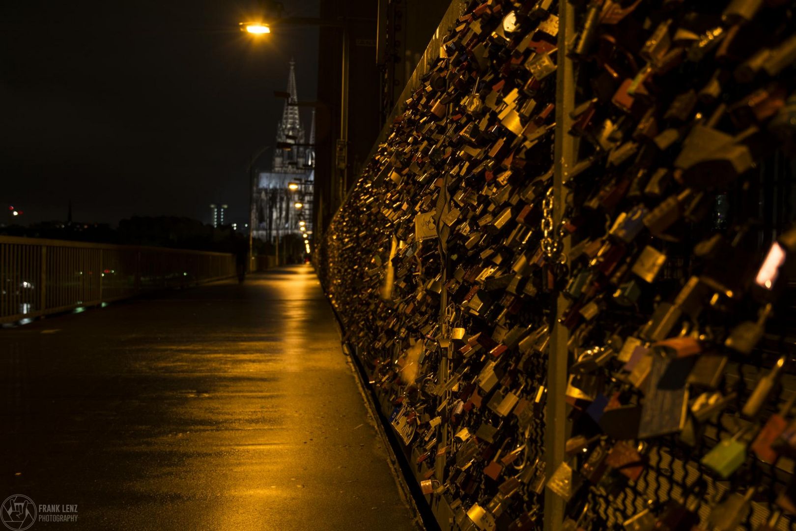 Hohenzollernbrücke in Köln