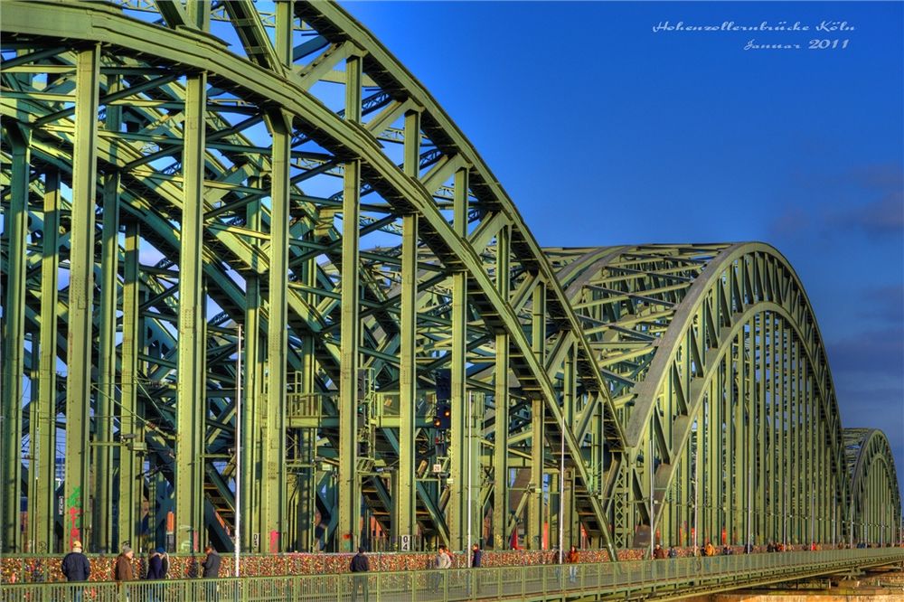 Hohenzollernbrücke Köln