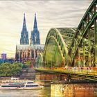 Hohenzollernbrücke (Köln) im CityDreamstyle