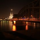 Hohenzollernbrücke mit Domblick II