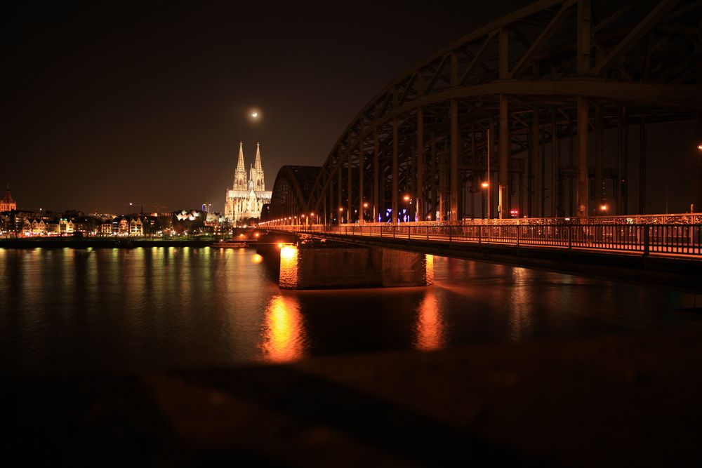 Hohenzollernbrücke mit Domblick II
