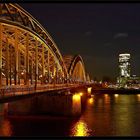 Hohenzollernbrücke nach Deutz