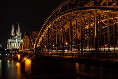 Hohenzollernbrücke - the day before