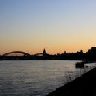 Hohenzollernbrücke und Dom