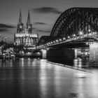 Hohenzollernbrücke und Dom