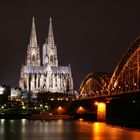 Hohenzollernbrücke und Dom