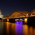 Hohenzollernbrücke und Dom (Köln)