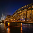 Hohenzollernbrücke und Kölner Dom 3