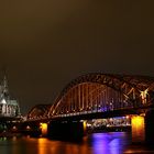 Hohenzollernbrücke und Kölner Dom