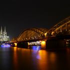 Hohenzollernbrücke und Kölner Dom II