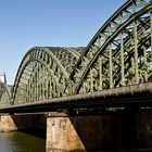 Hohenzollernbrücke,Dom, Köln