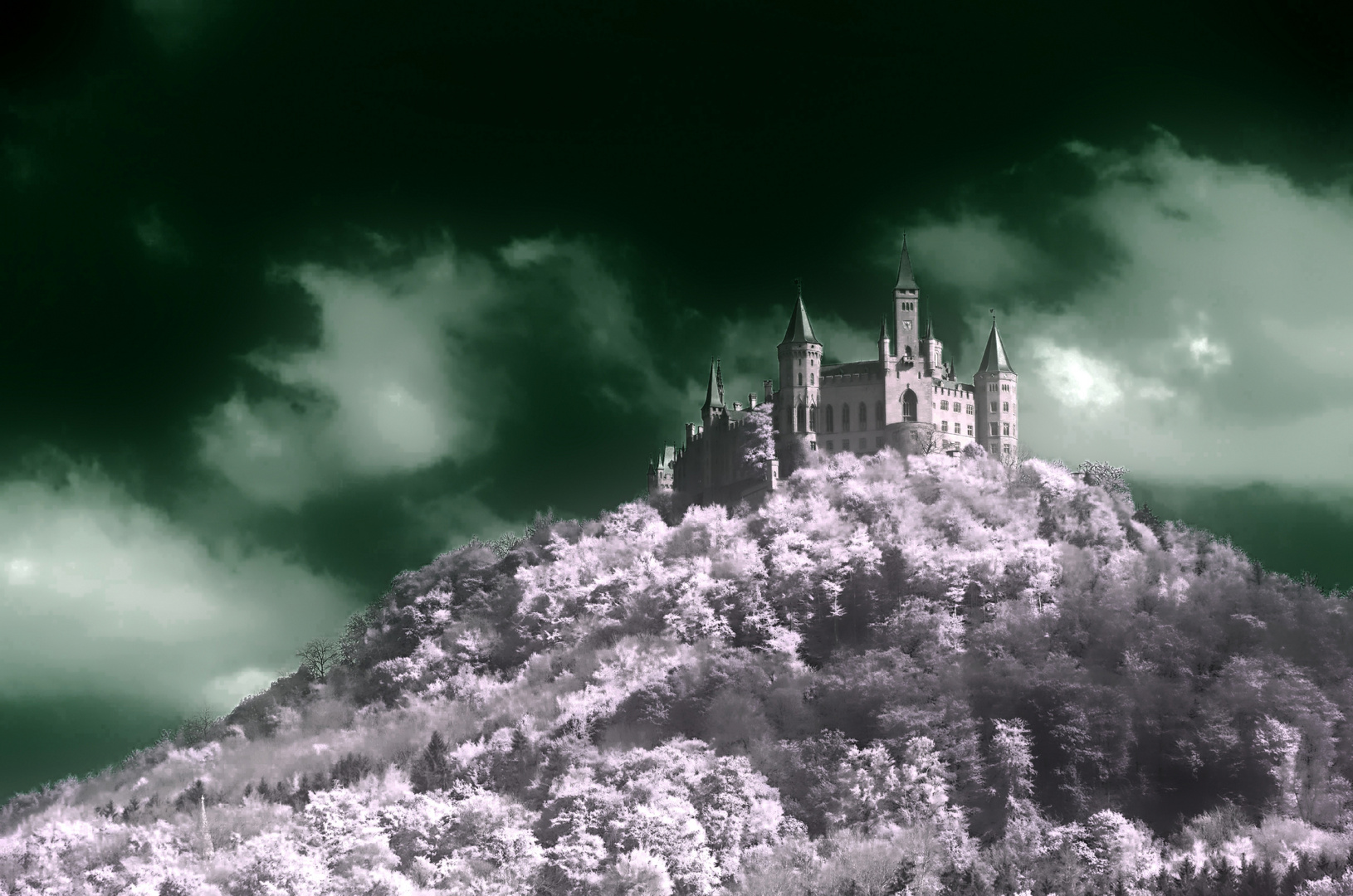 Hohenzollernburg infrared