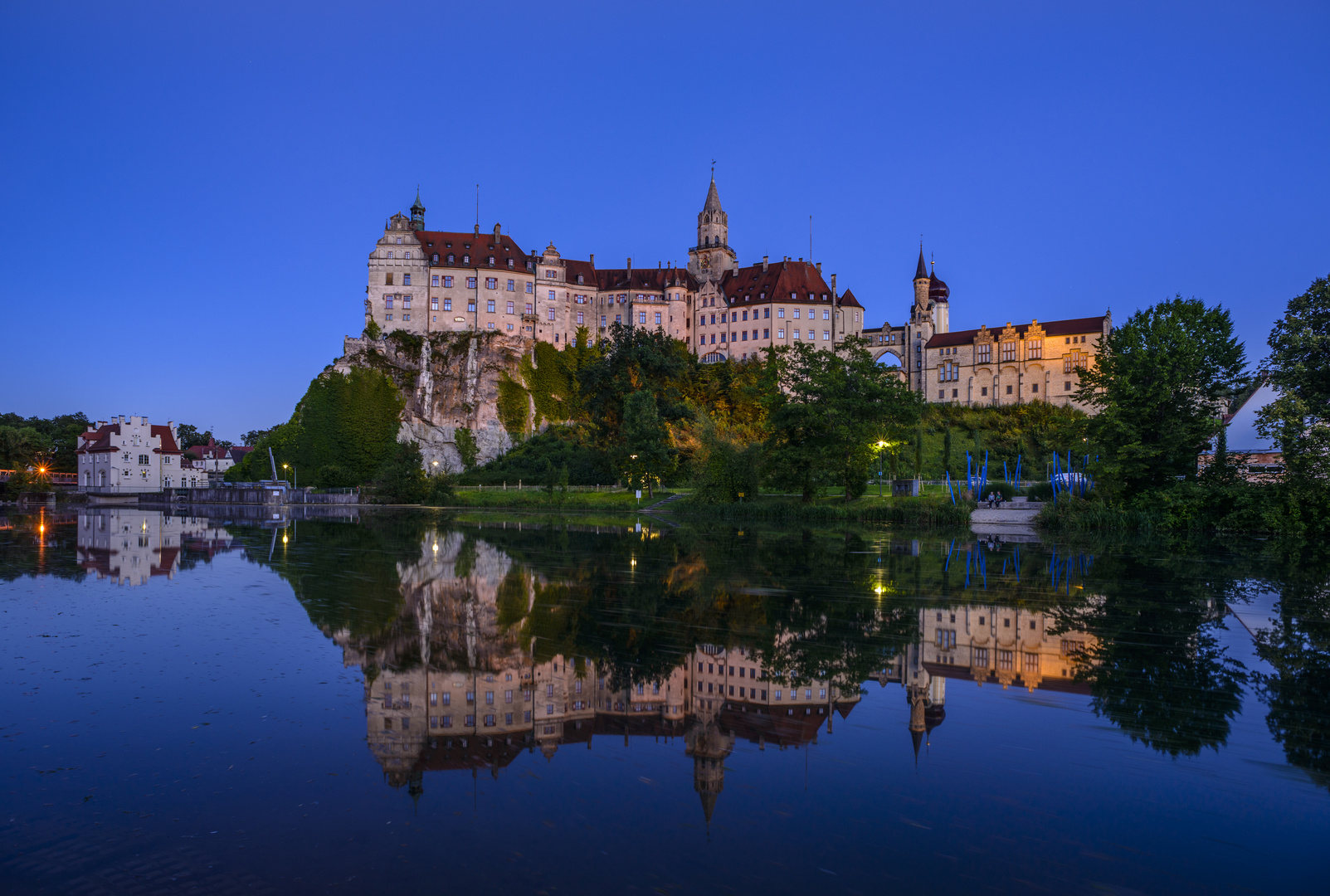 Hohenzollernschloss, Sigmaringen, Donau