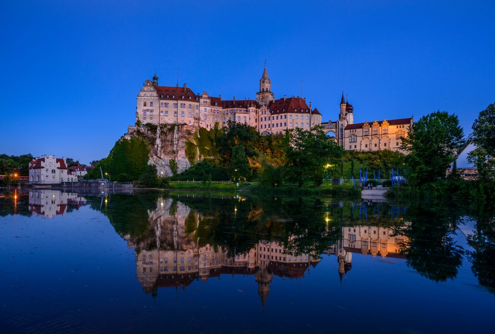 Hohenzollernschloss, Sigmaringen, Donau