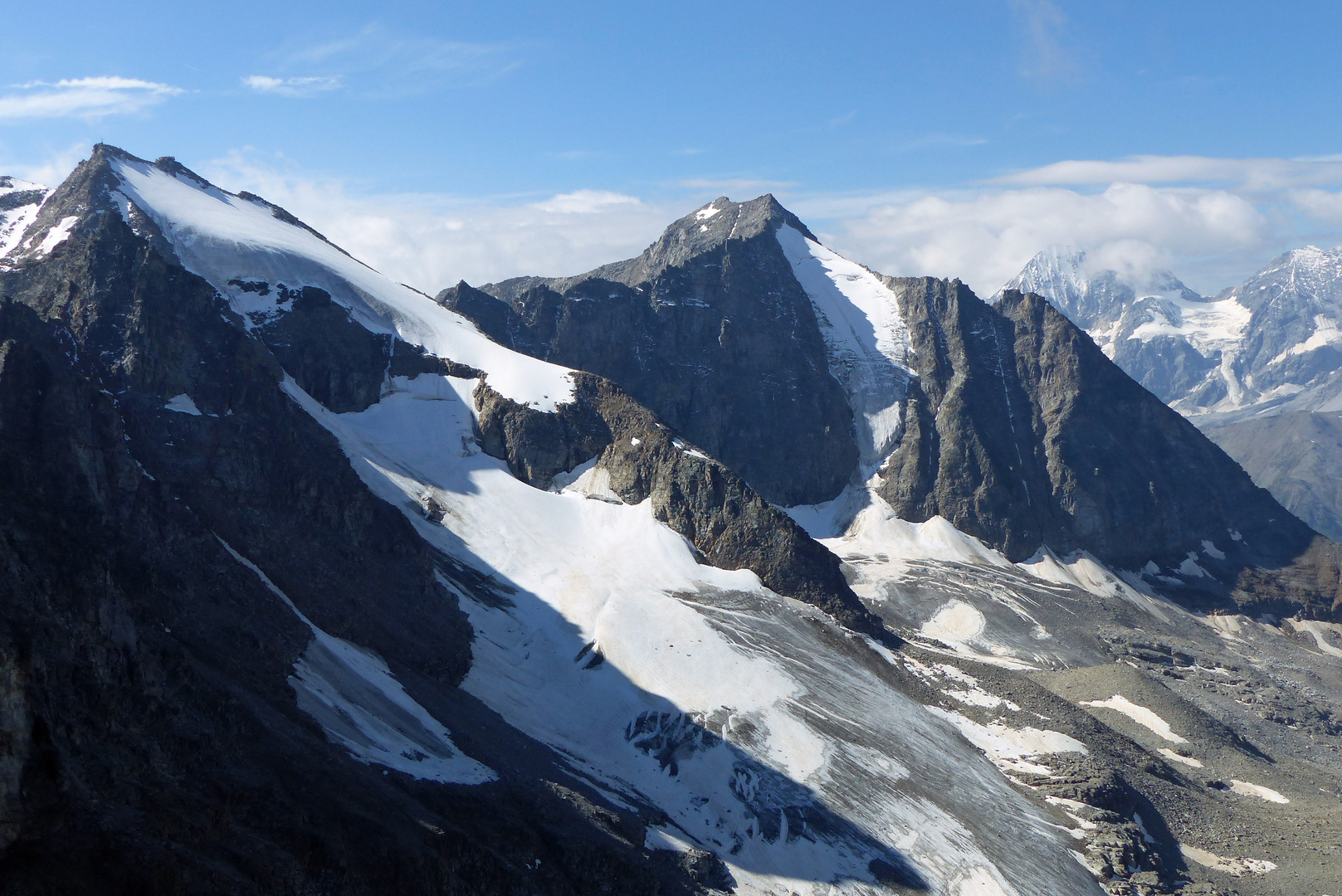 Hoher Angelus (3.521) und Vertainspitze (3.545 m)_17.08.2016