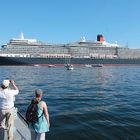 Hoher Besuch in Kiel: Die Queen Elizabeth!