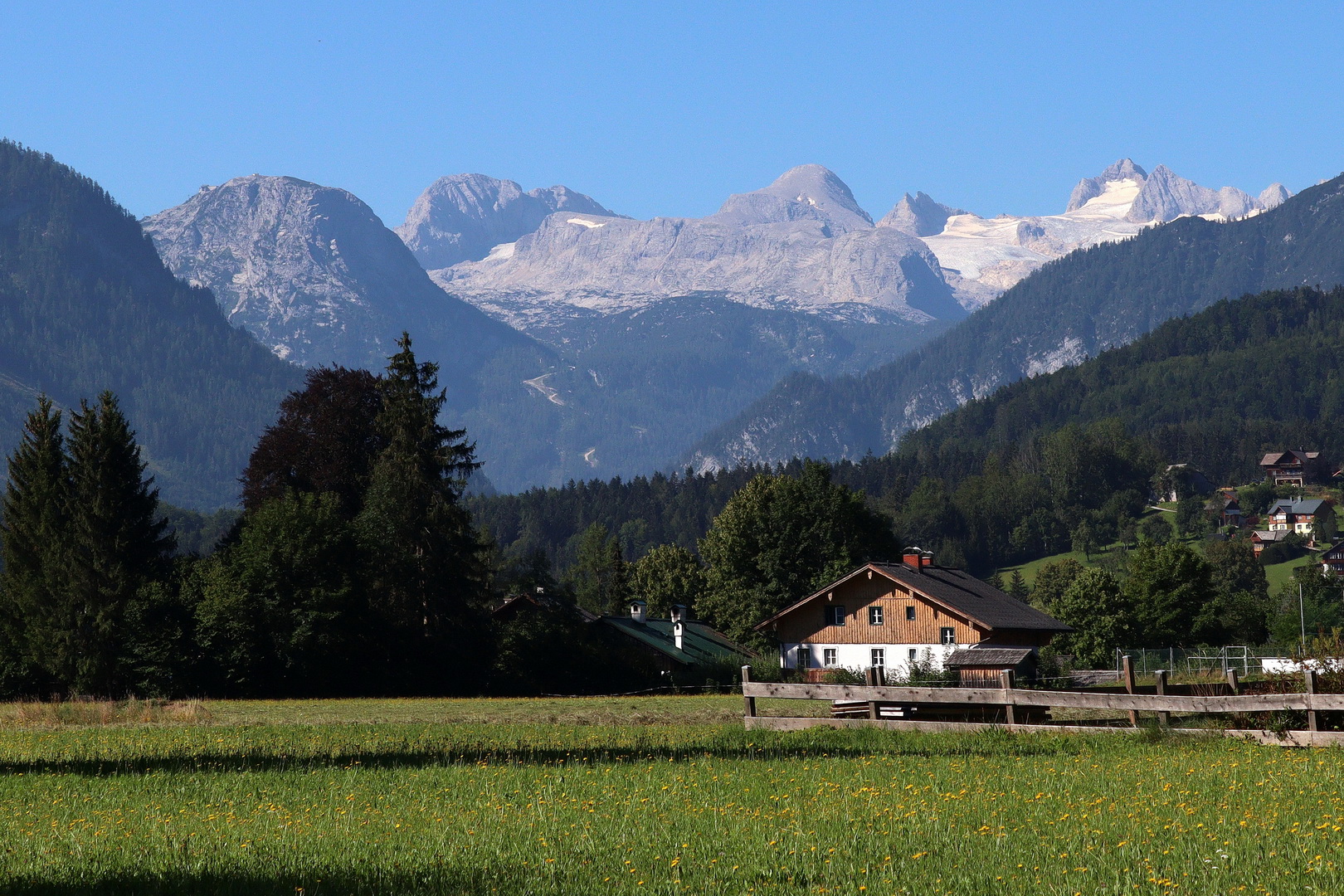 Hoher Dachstein 2995m mit Hallstätter Gletscher