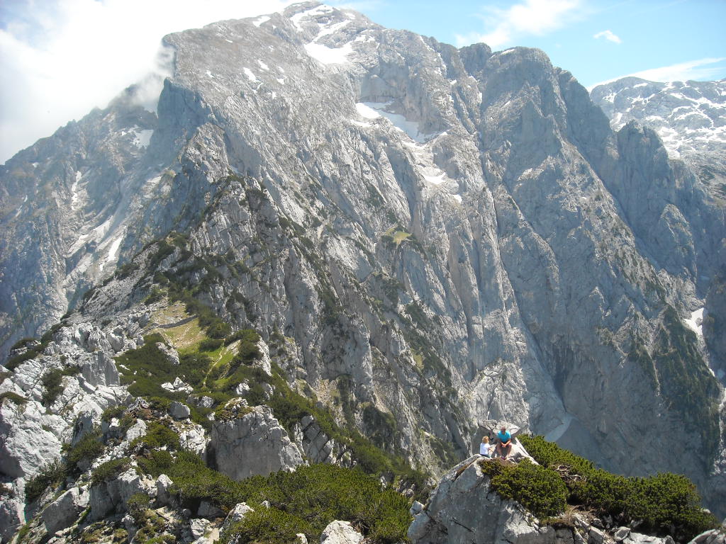 Hoher Göll fotografiert vom Kehlsteinhaus