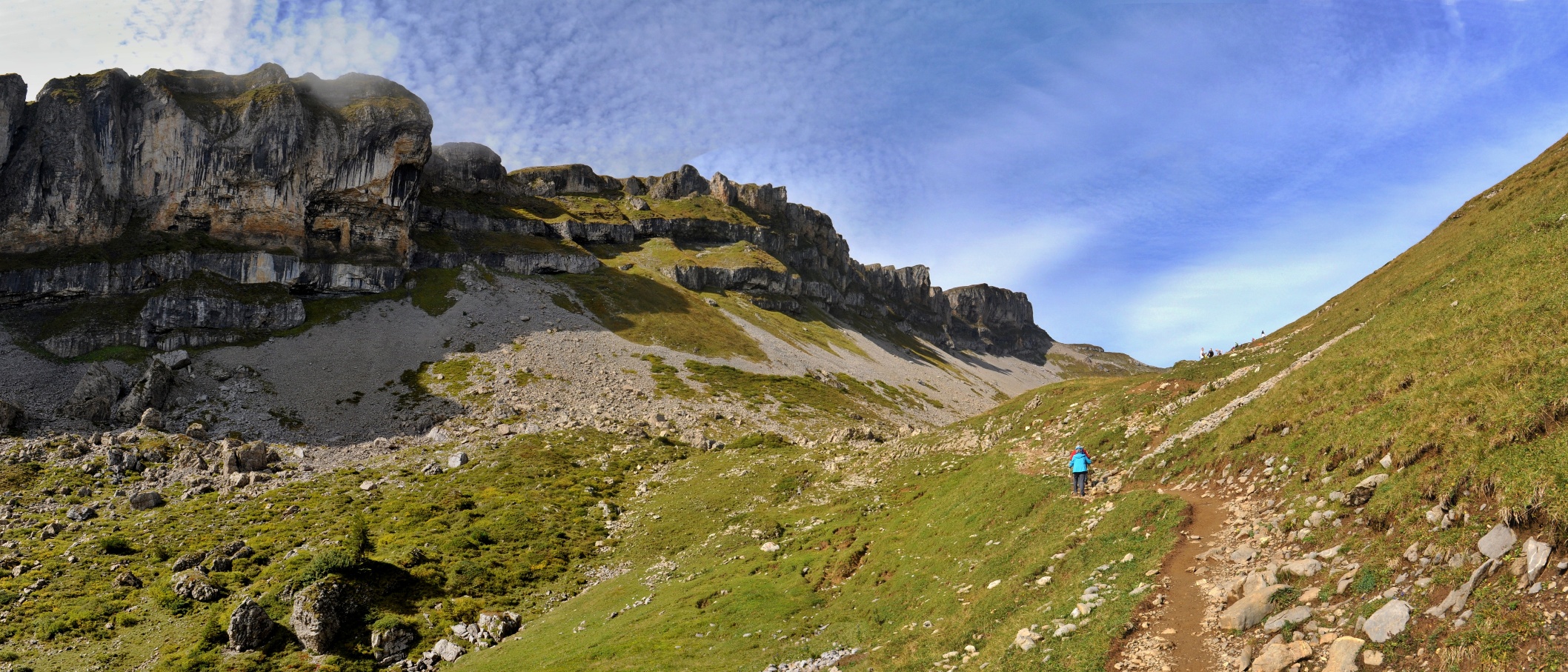 Hoher Ifen  Aufstieg in der Ifenmulde