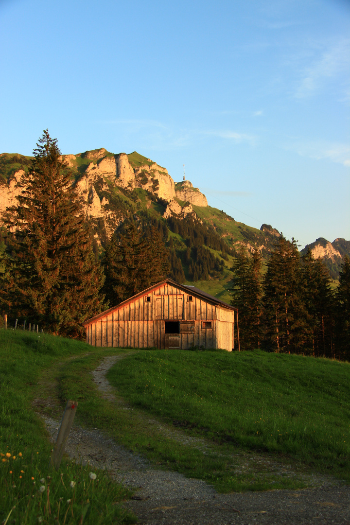 "Hoher Kasten und Kamor" Teil des Alpsteins