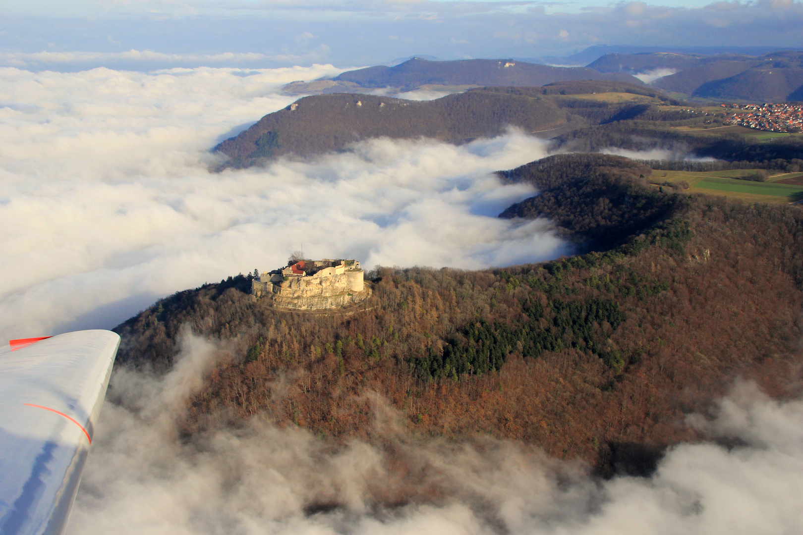 hoher neuffen richtung burg teck