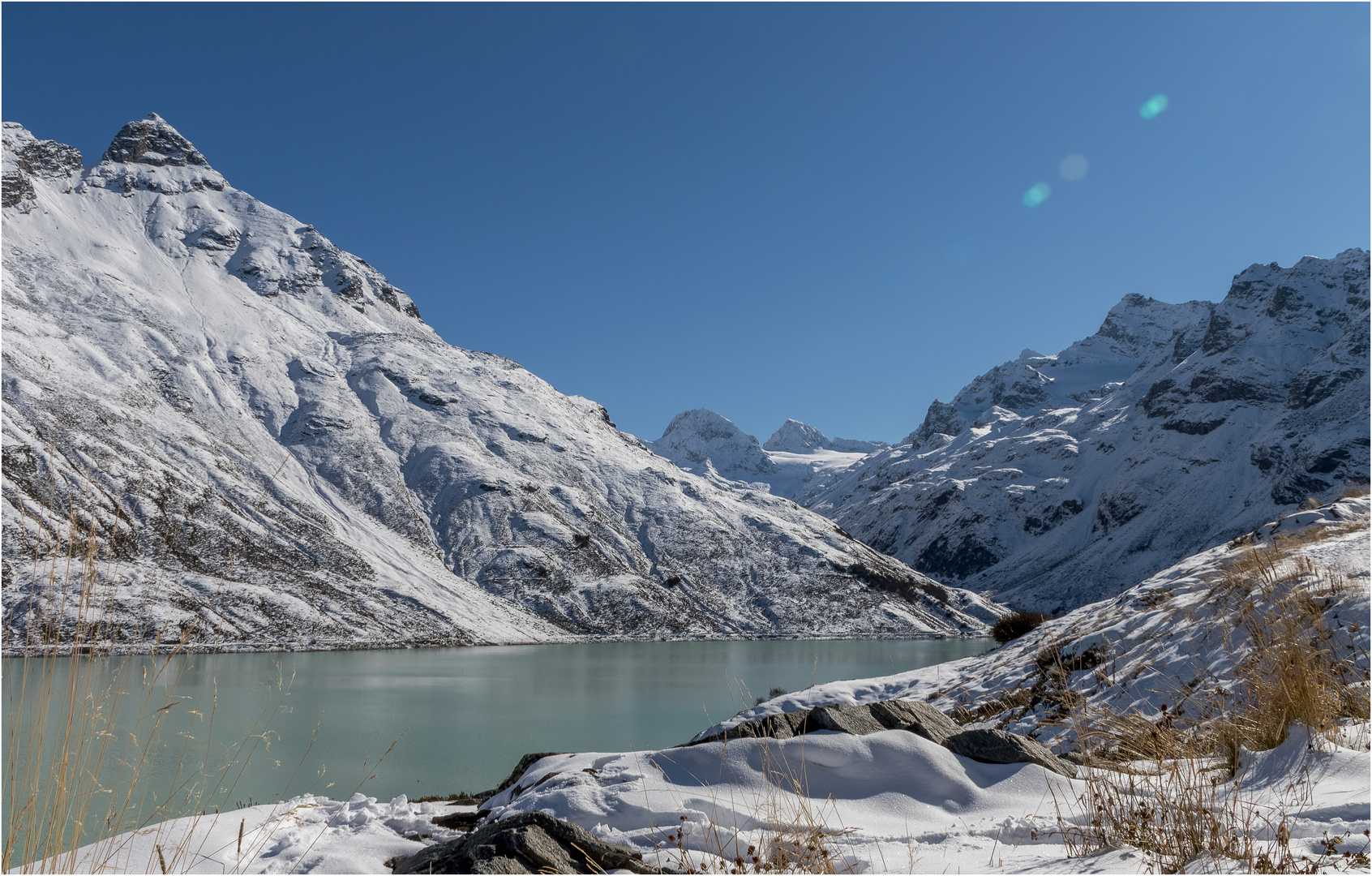 Hohes Rad mit Blick zum Piz Buin