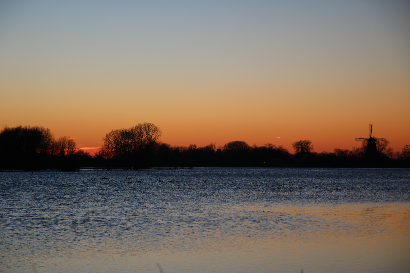 Hohes wasser